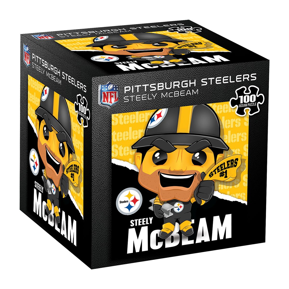 Pittsburgh Steelers 100pc Steely McBeam Puzzle 2 Pittsburgh Steelers 100pc Steely McBeam Puzzle