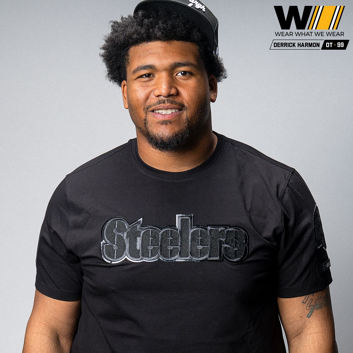 Pittsburgh Steelers Men's Pro Standard Triple Black Short Sleeve T-Shirt 1 Pittsburgh Steelers Men's Pro Standard Triple Black Short Sleeve T-Shirt