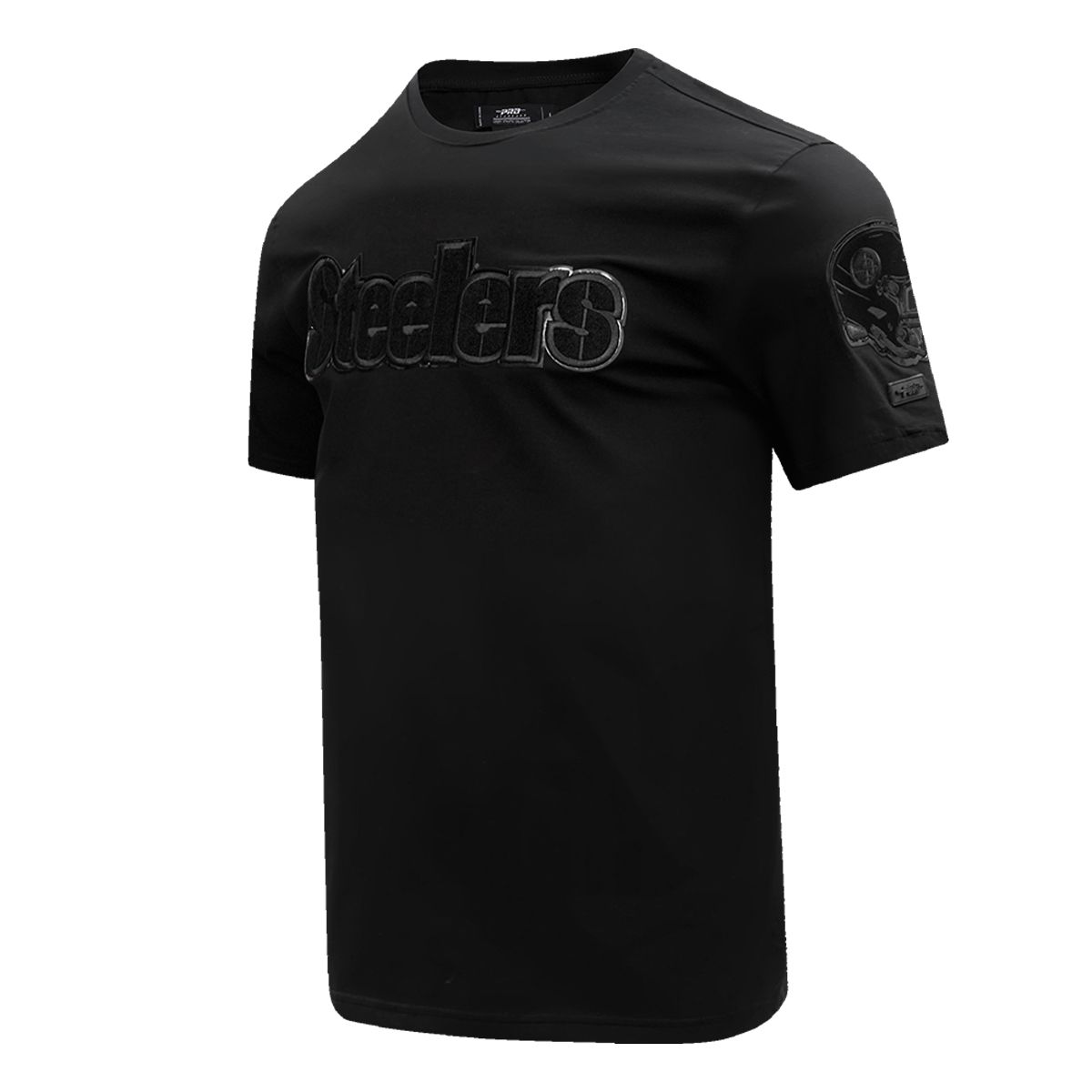 Pittsburgh Steelers Men's Pro Standard Triple Black Short Sleeve T-Shirt 2 Pittsburgh Steelers Men's Pro Standard Triple Black Short Sleeve T-Shirt
