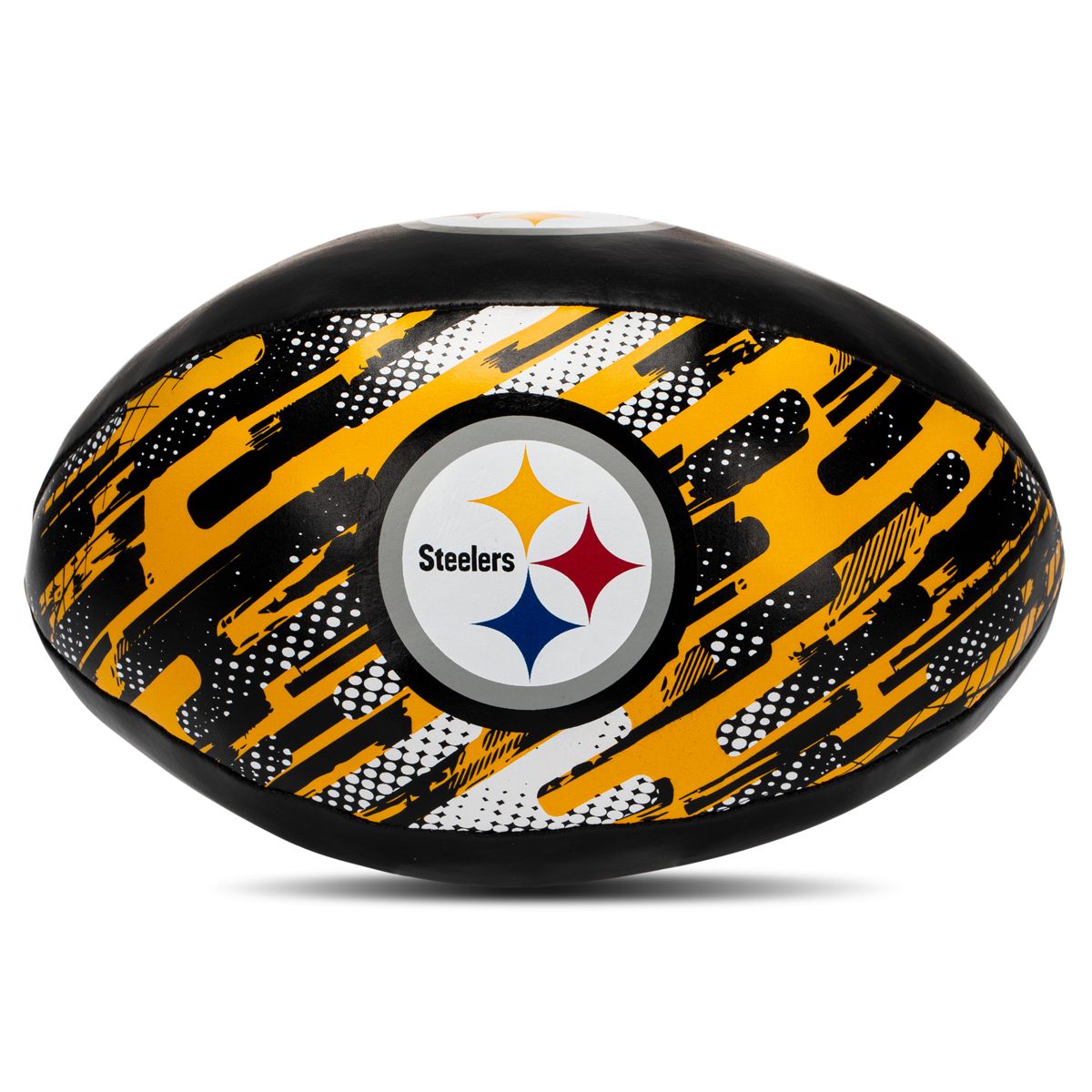 Pittsburgh Steelers Soft Sport 8" Football 2 Pittsburgh Steelers Soft Sport 8" Football