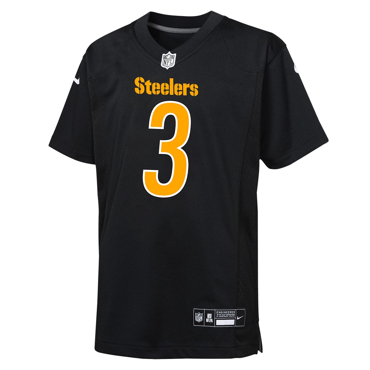Russell Wilson #3 Youth Nike Replica Carbon  Jersey