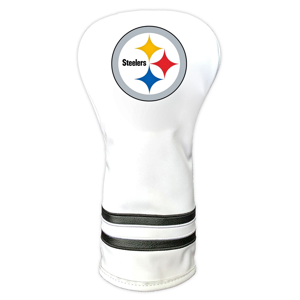 Pittsburgh Steelers White Vintage Driver Cover 3 Pittsburgh Steelers White Vintage Driver Cover