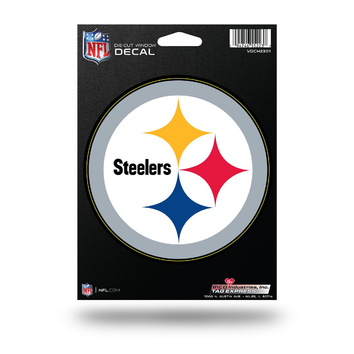 Pittsburgh Steelers Primary Logo Decal 3 Pittsburgh Steelers Primary Logo Decal