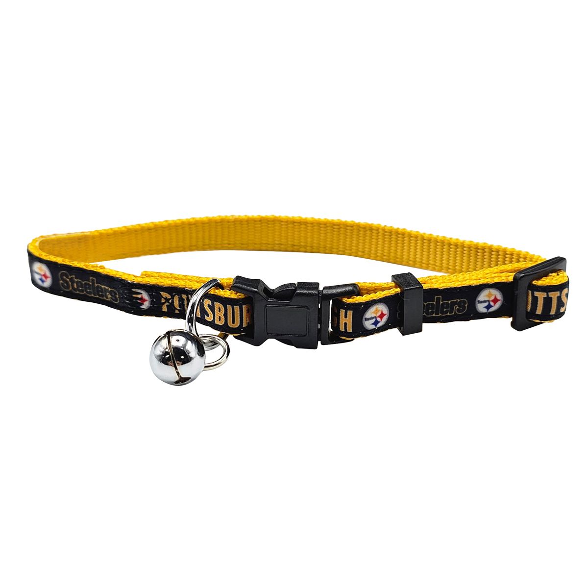 Pittsburgh Steelers Satin Cat Collar