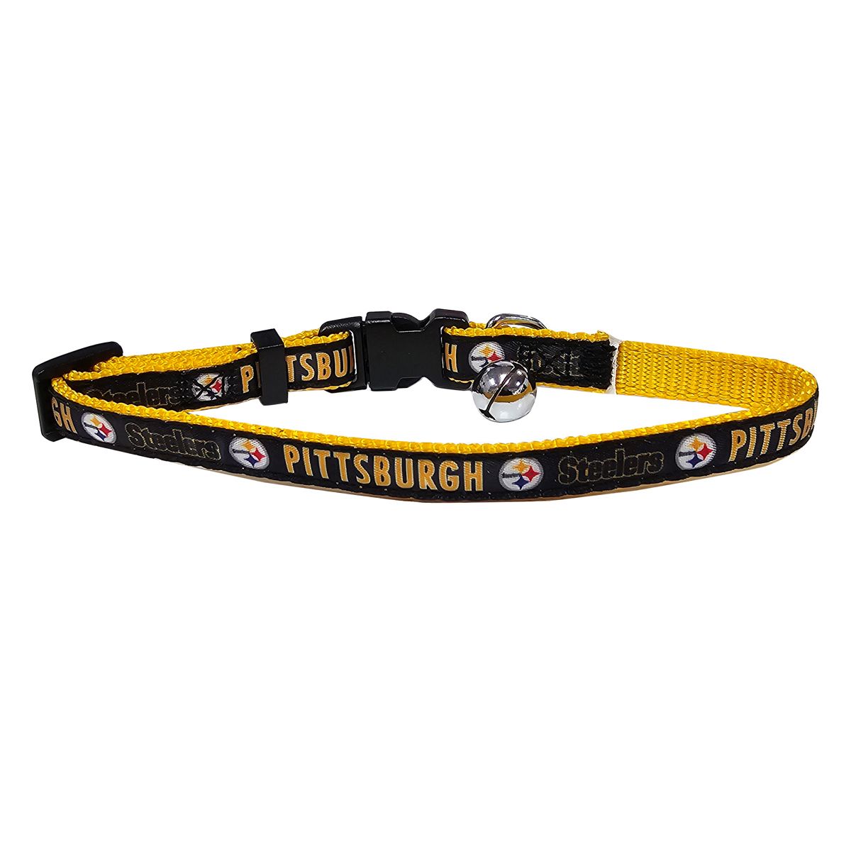 Pittsburgh Steelers Satin Cat Collar