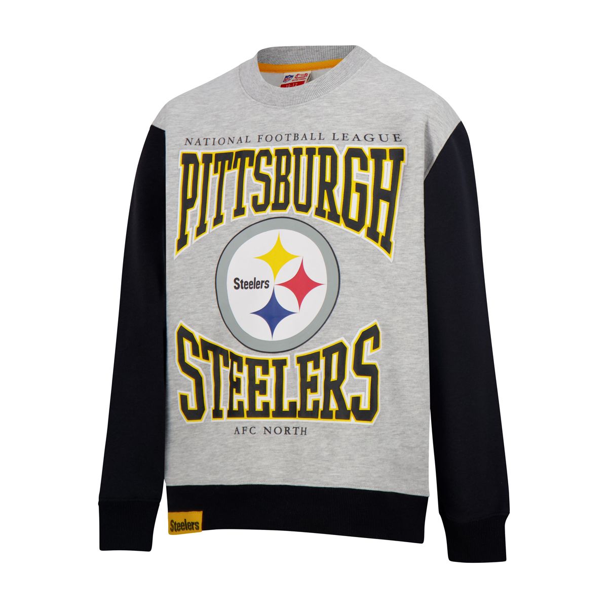 Pittsburgh Steelers Youth Chip Shot Crew Fleece 2 Pittsburgh Steelers Youth Chip Shot Crew Fleece