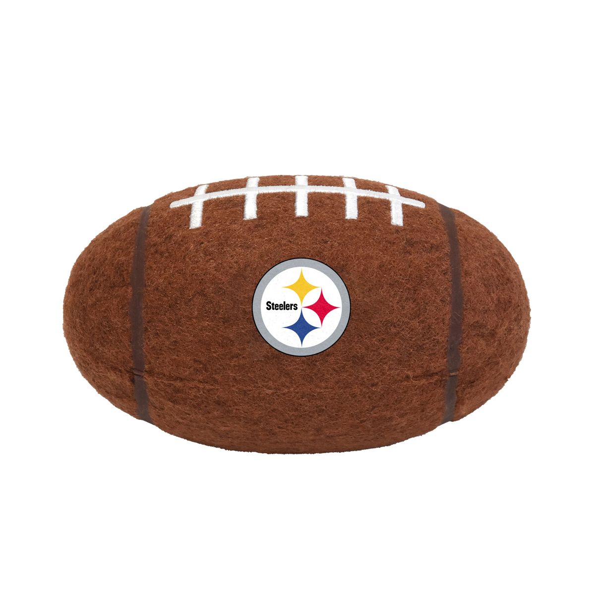 Pittsburgh Steelers Tough Chew Football Pet Toy