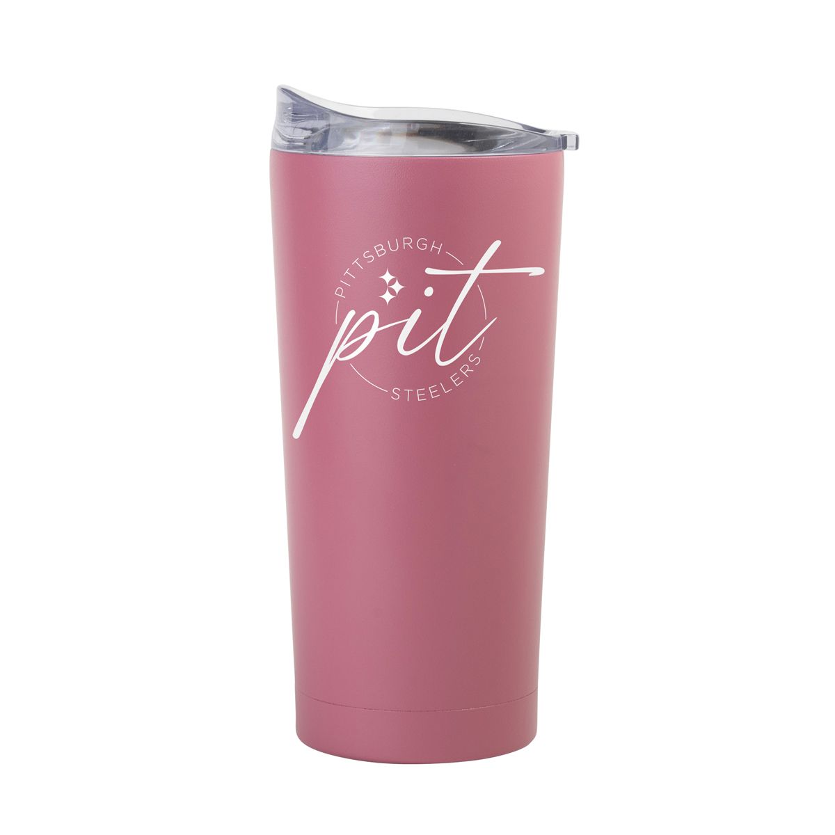 Pittsburgh Steelers 20oz. Pit Script Berry Tumbler 4 Pittsburgh Steelers 20oz. Pit Script Berry Tumbler