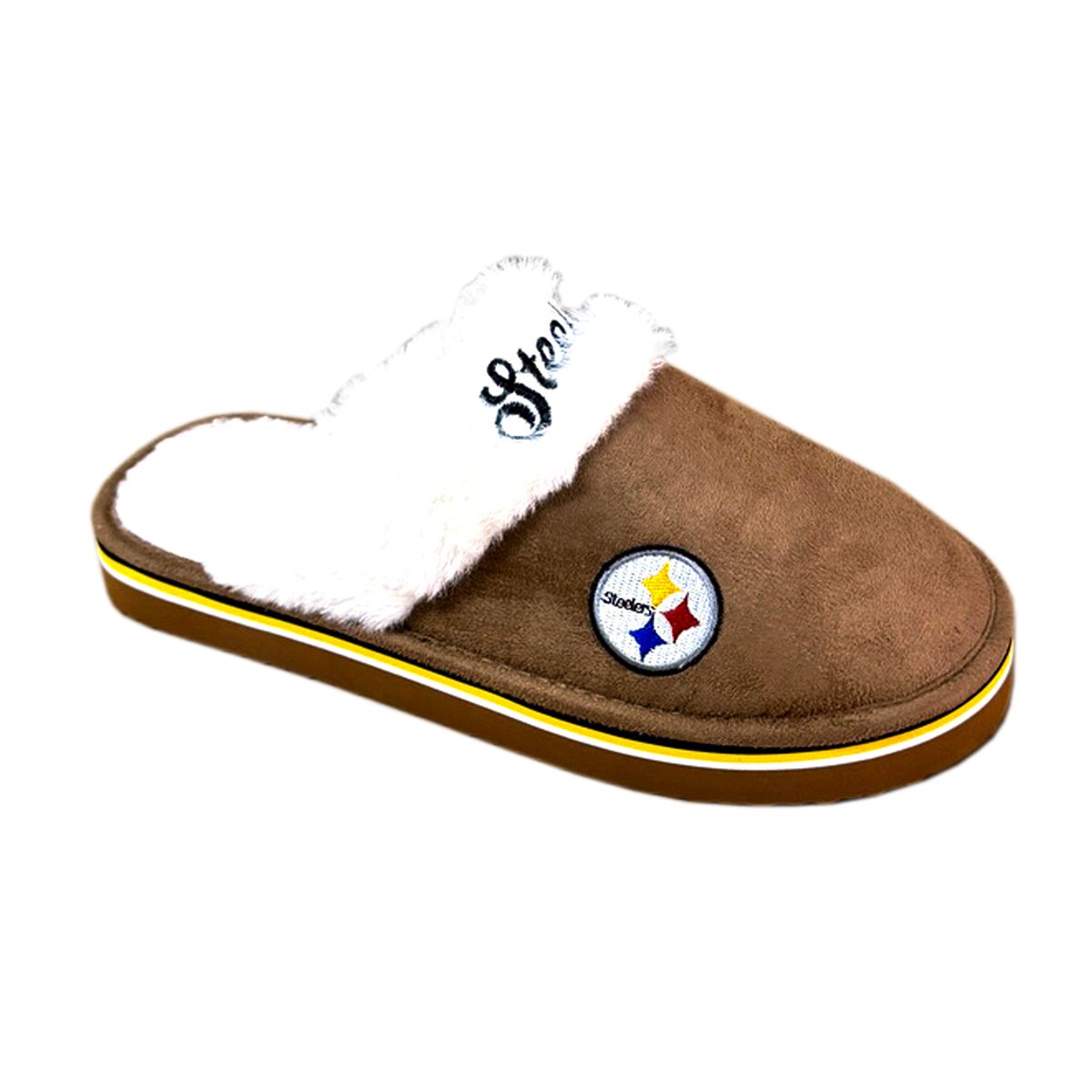 Pittsburgh Steelers Platform Mule Slippers 4 Pittsburgh Steelers Platform Mule Slippers
