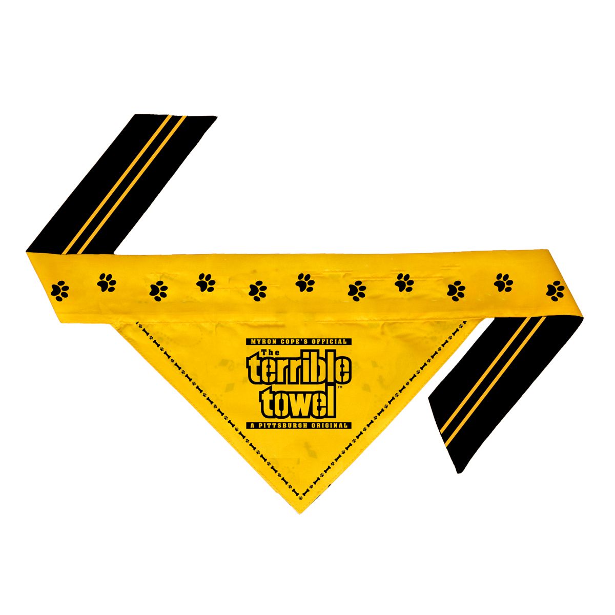 Pittsburgh Steelers Terrible Towel® Pet Bandana Collar