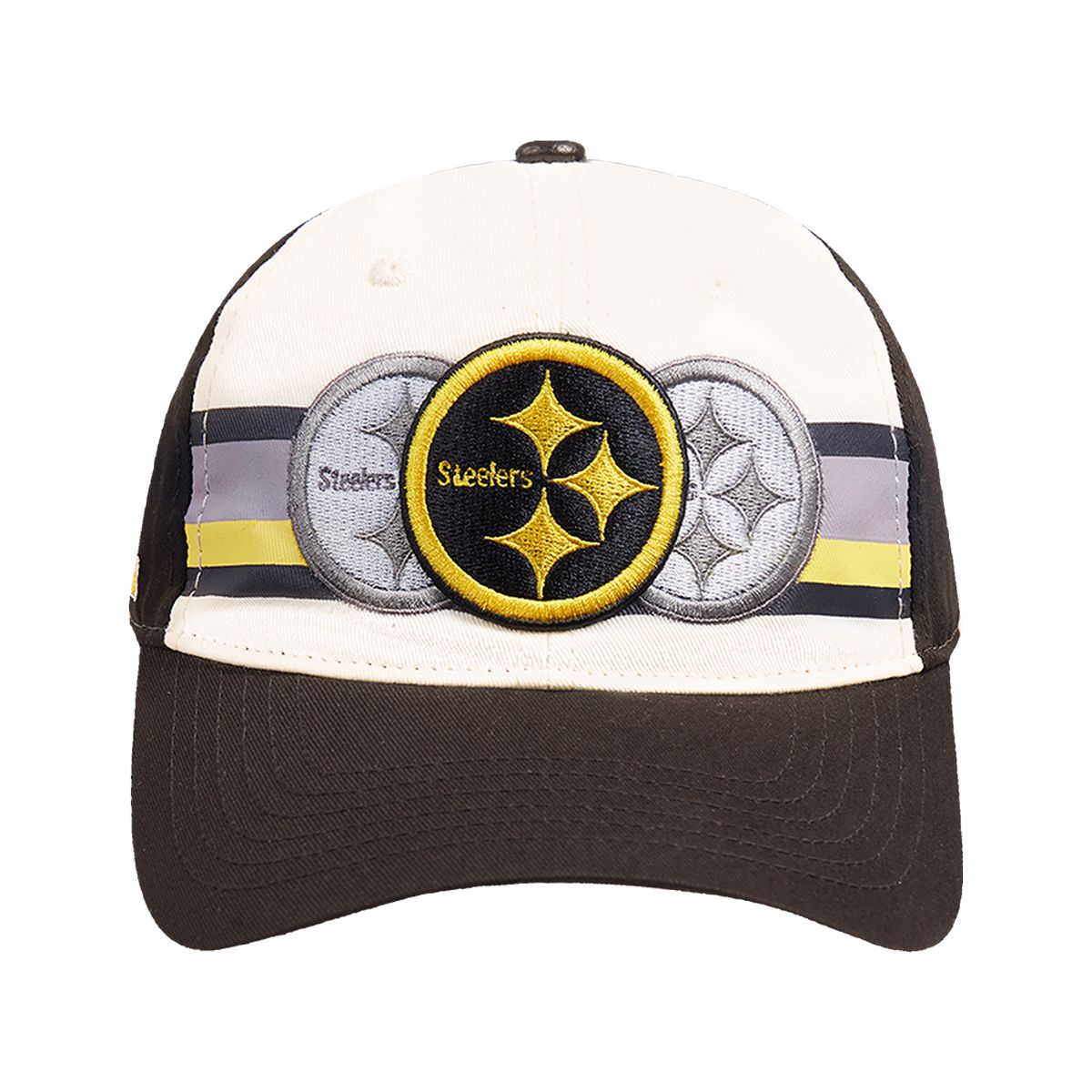Pittsburgh Steelers Pro Standard Retro Striper Snapback Color Rush Hat