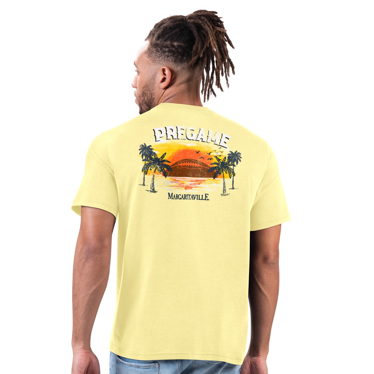 Pittsburgh Steelers Men's Margaritaville Pregame Short Sleeve T-Shirt 5 Pittsburgh Steelers Men's Margaritaville Pregame Short Sleeve T-Shirt