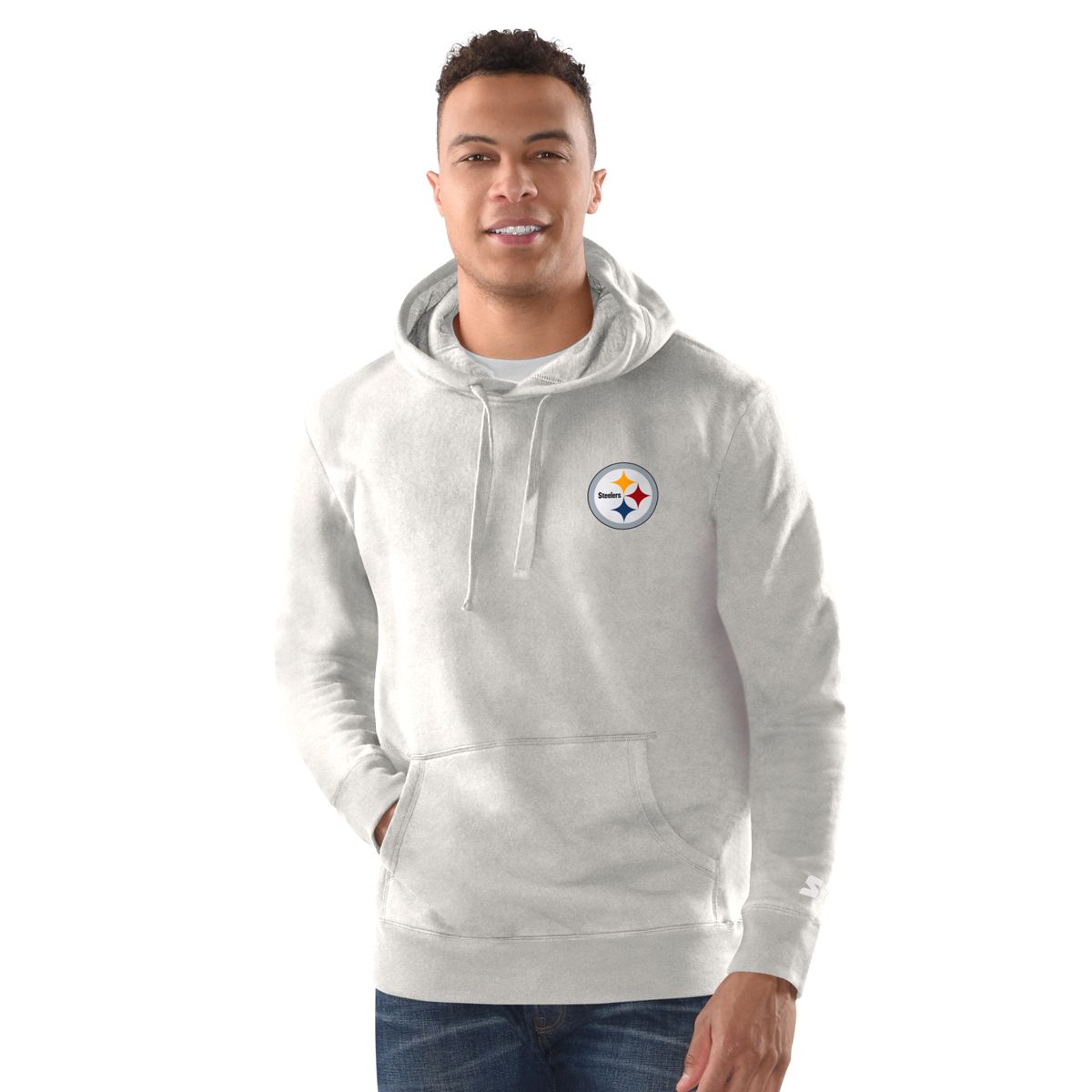 Pittsburgh Steelers Men's Margaritaville Sun Never Sets Pullover Fleece Hoodie 2 Pittsburgh Steelers Men's Margaritaville Sun Never Sets Pullover Fleece Hoodie