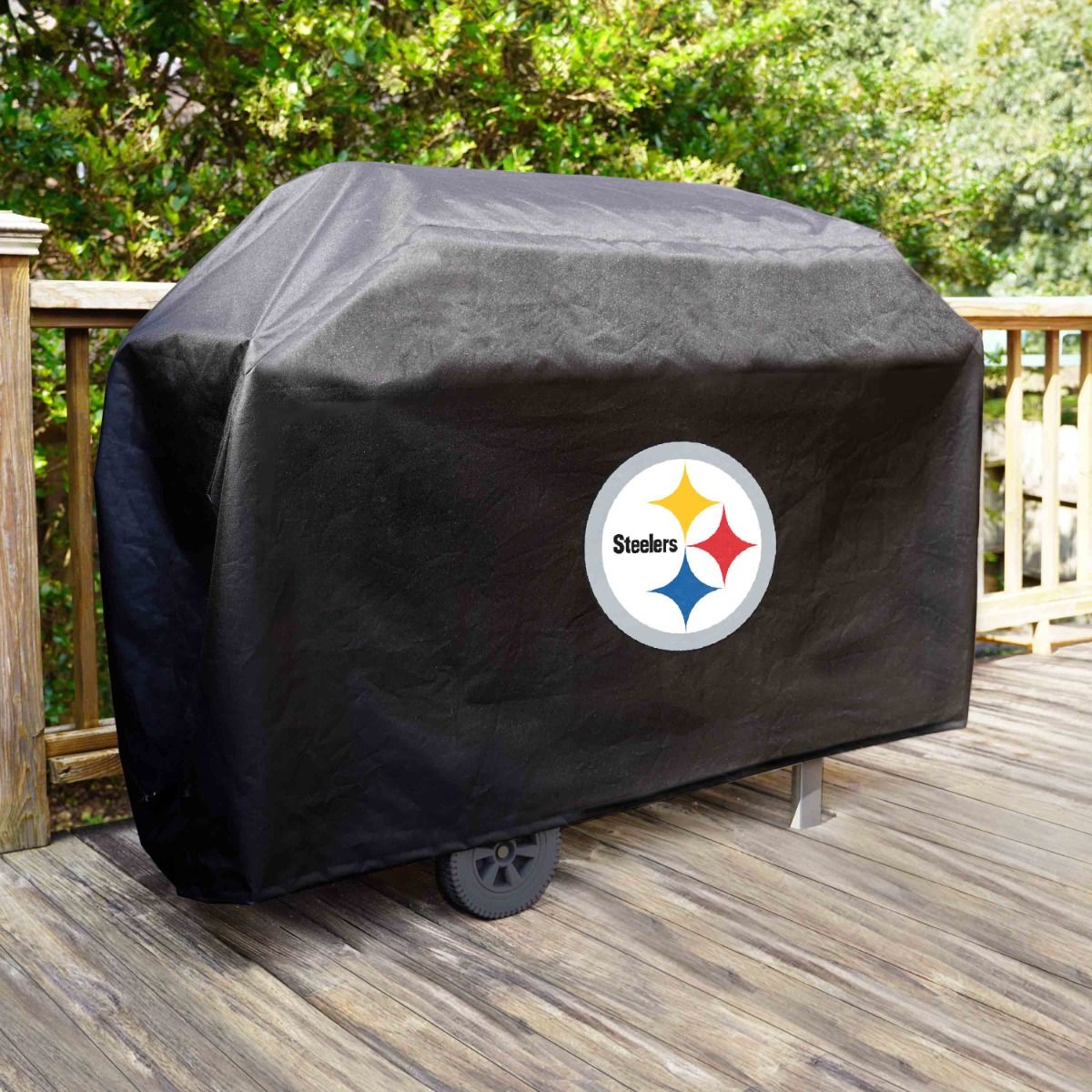 Pittsburgh Steelers 4 Burner Grill Cover 1 Pittsburgh Steelers 4 Burner Grill Cover