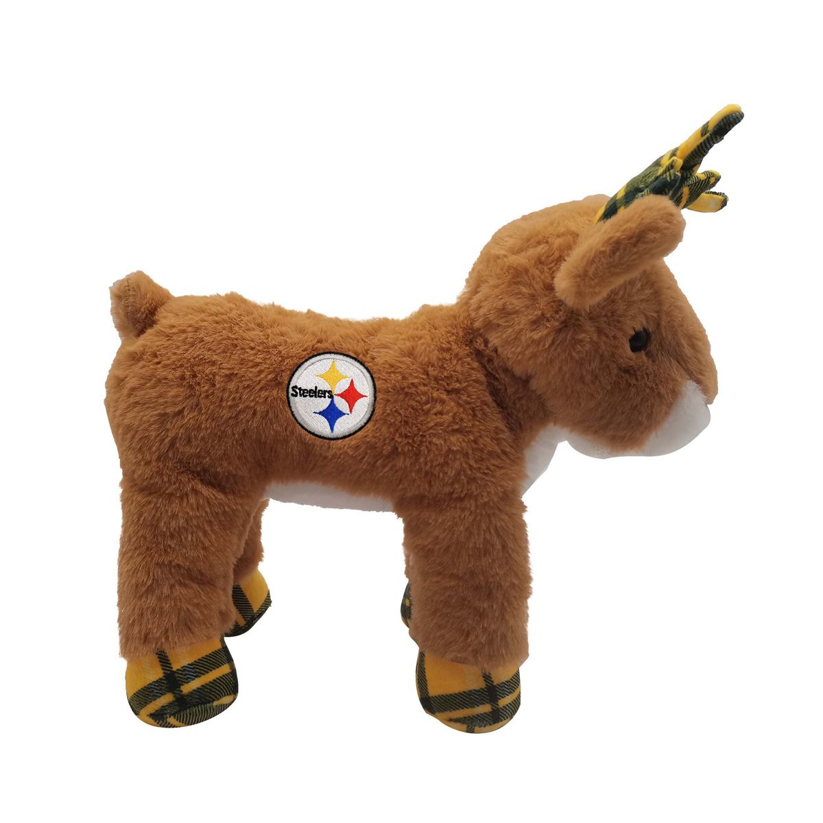 Pittsburgh Steelers Plush Reindeer 3 Pittsburgh Steelers Plush Reindeer