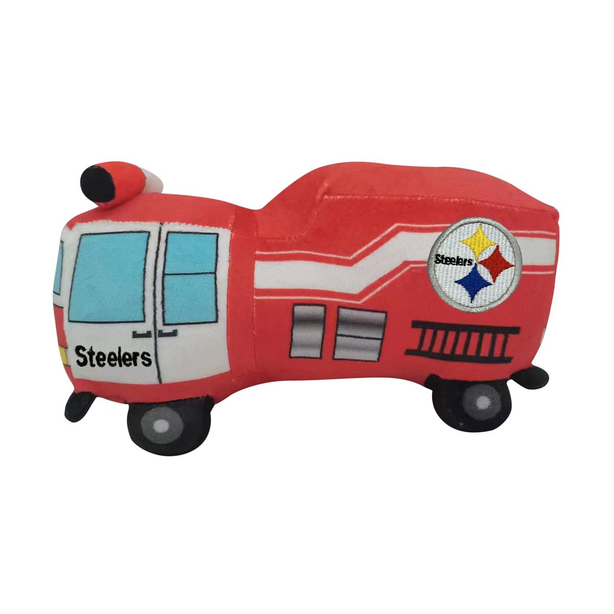 Pittsburgh Steelers 8" Plush Fire Truck 1 Pittsburgh Steelers 8" Plush Fire Truck
