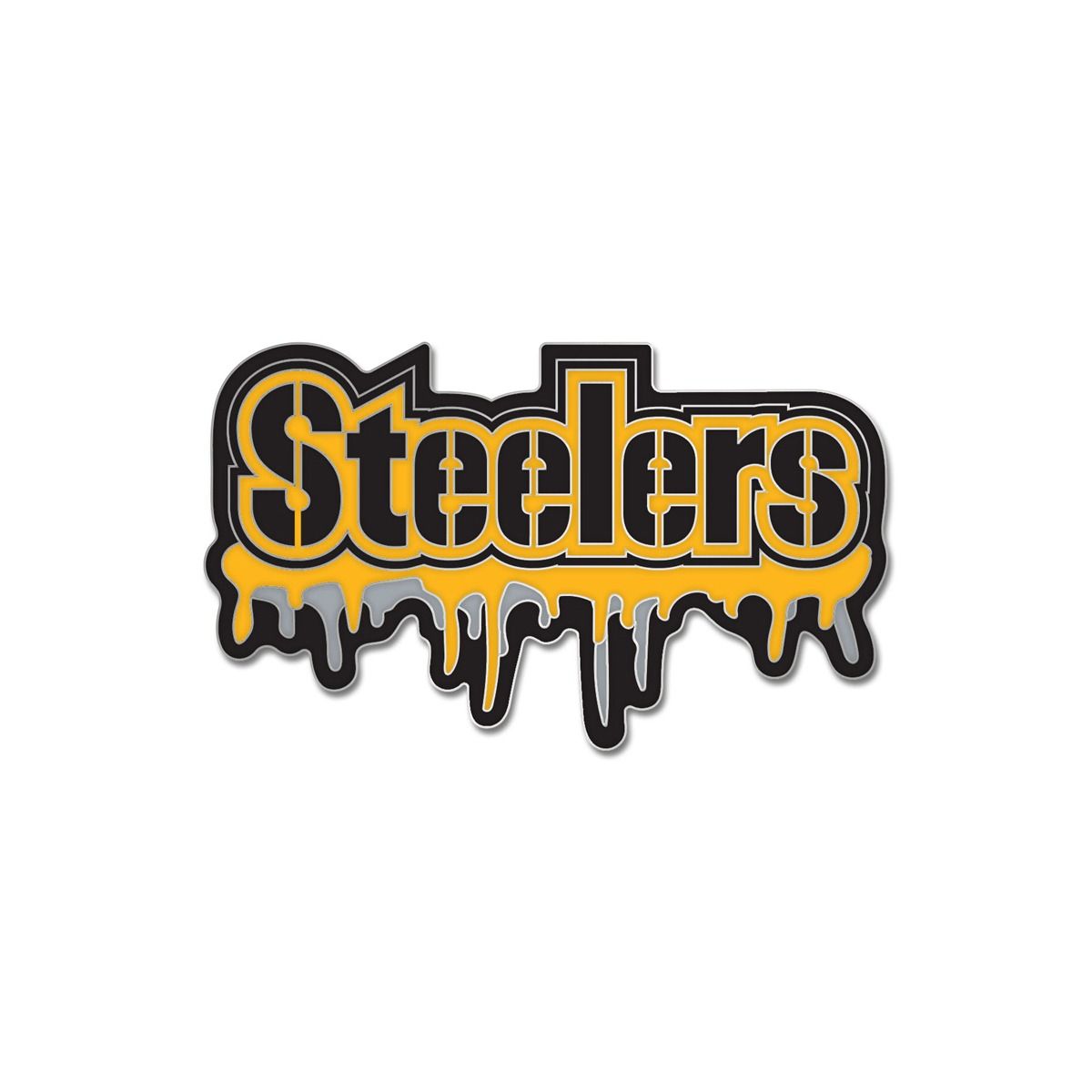 Pittsburgh Steelers Logo Bleed Lapel Pin