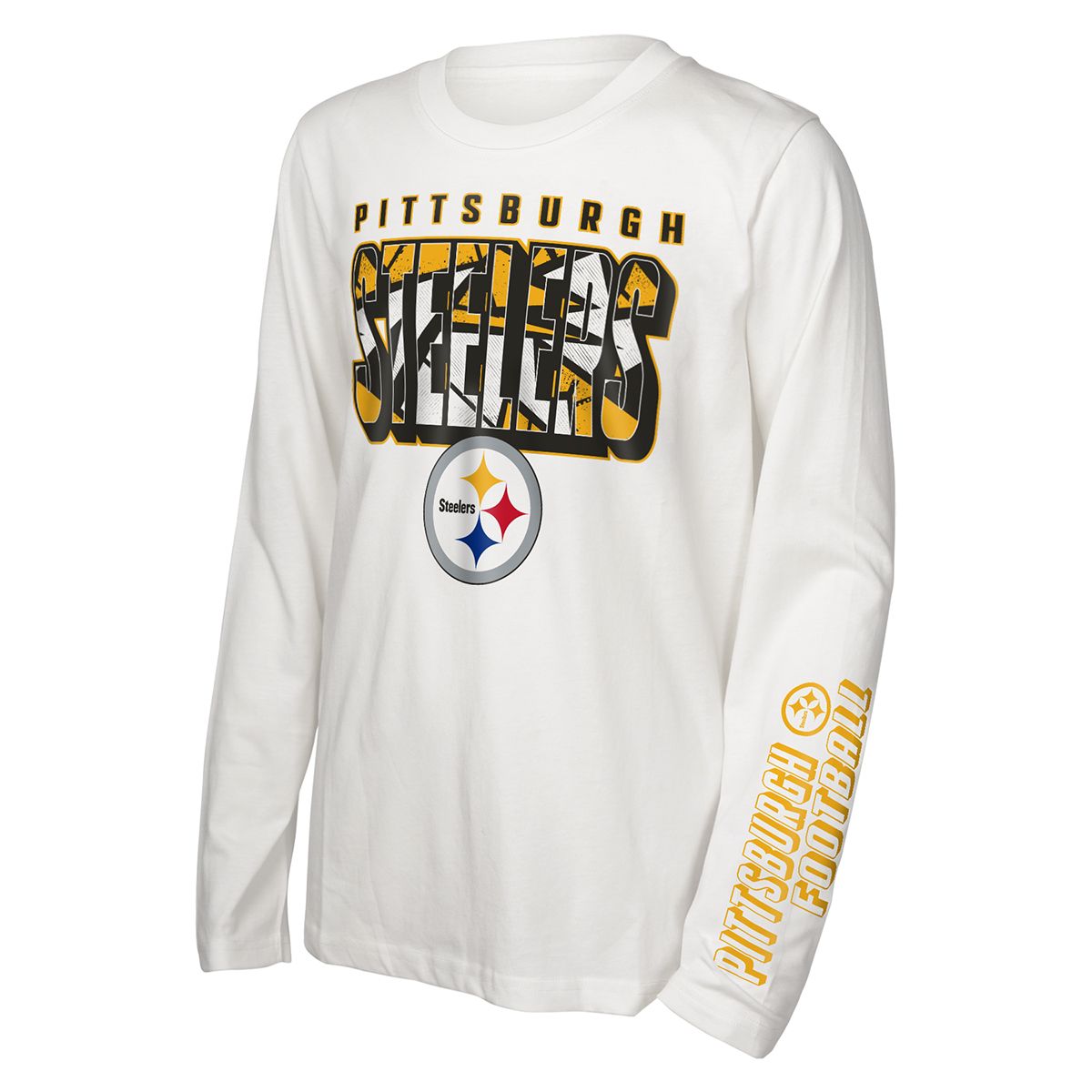 Pittsburgh Steelers Youth In To The Mix 3 in 1 Combo Long Sleeve T-Shirt 3 Pittsburgh Steelers Youth In To The Mix 3 in 1 Combo Long Sleeve T-Shirt