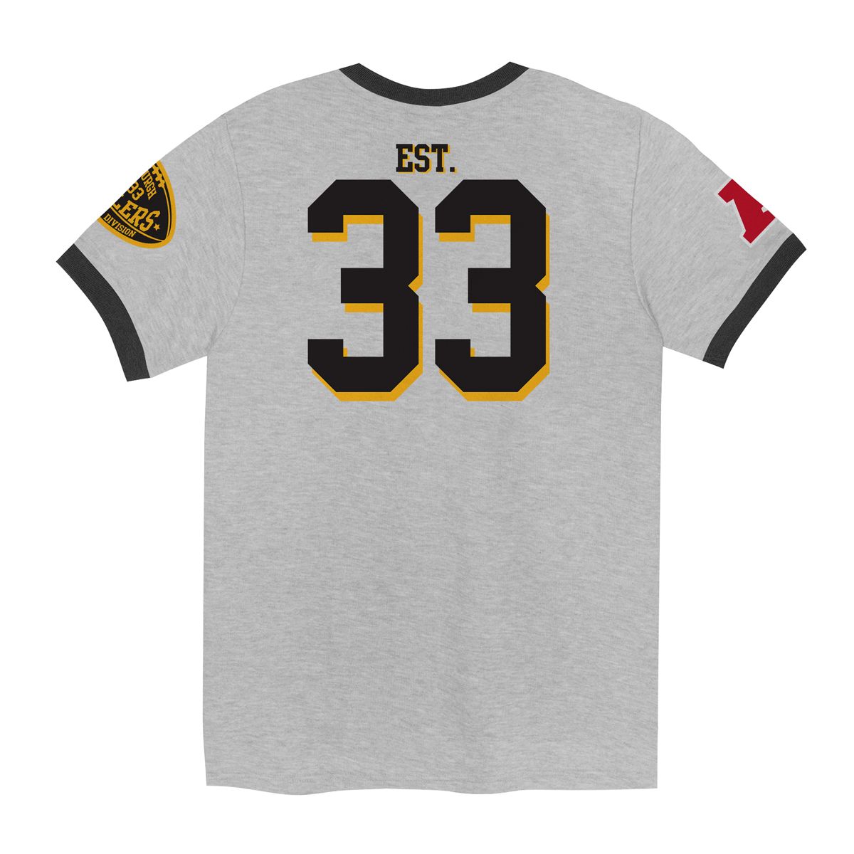Pittsburgh Steelers Youth All Pro Color Rush V-Neck Short Sleeve T-Shirt