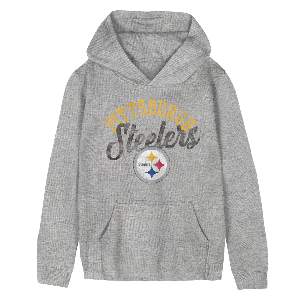 Pittsburgh Steelers Little Girls Gameday Pullover Fleece Hoodie 3 Pittsburgh Steelers Little Girls Gameday Pullover Fleece Hoodie