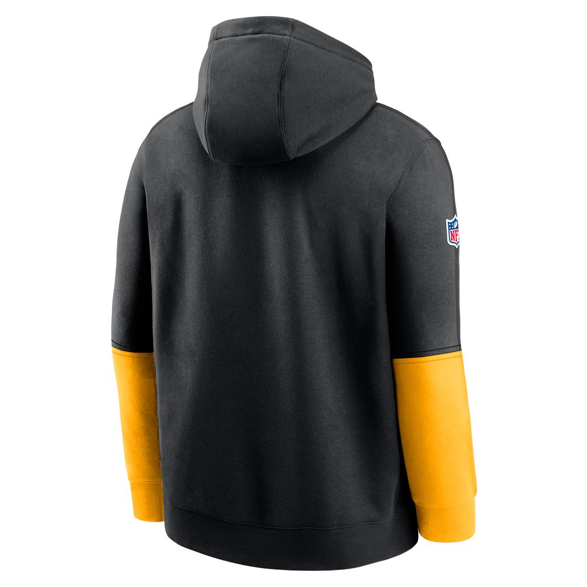 Pittsburgh Steelers Men's Nike Black Team Issue Sideline Club Pullover Hoodie 2 Pittsburgh Steelers Men's Nike Black Team Issue Sideline Club Pullover Hoodie