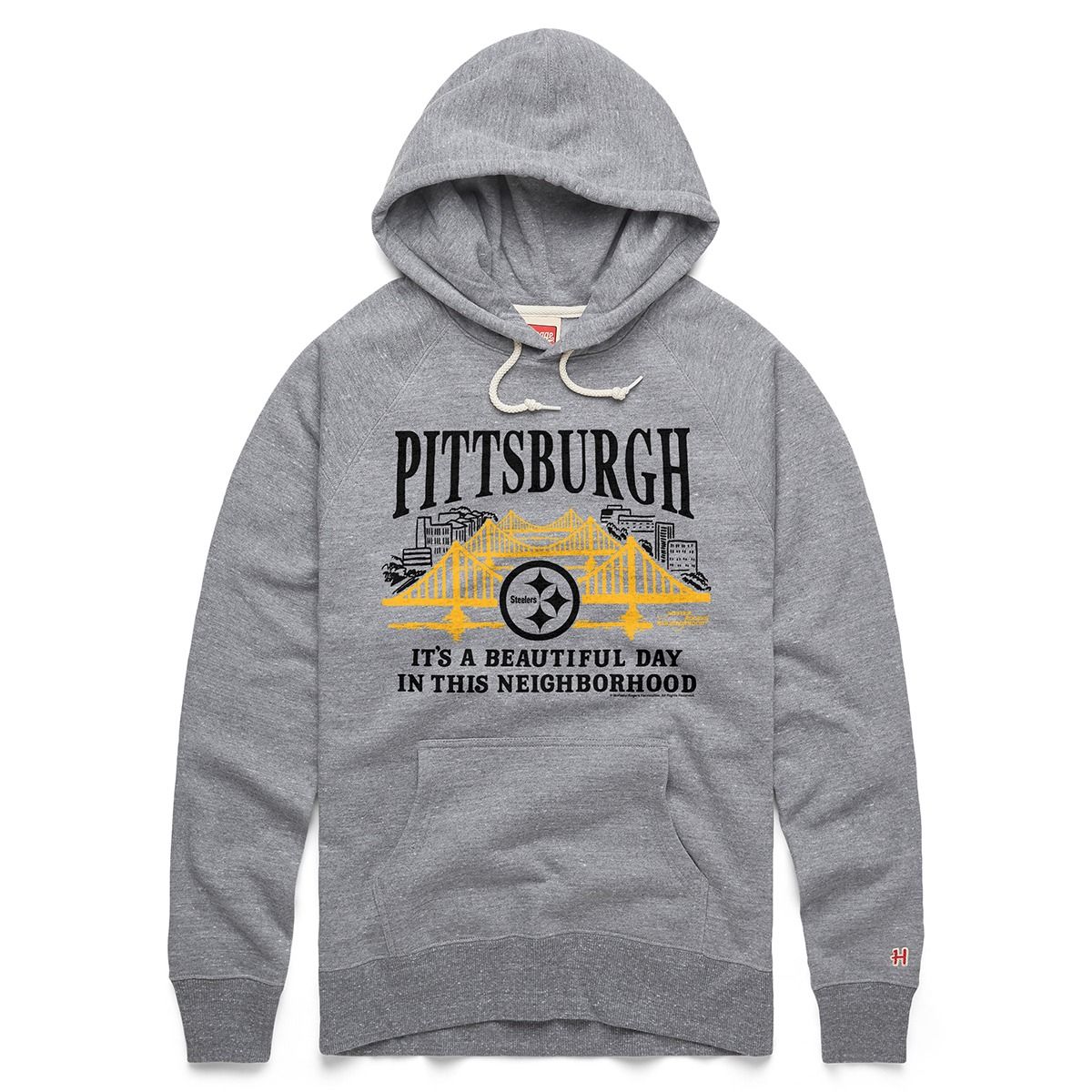 Pittsburgh Steelers Homage It's A Beautiful Day Pullover Hoodie 3 Pittsburgh Steelers Homage It's A Beautiful Day Pullover Hoodie