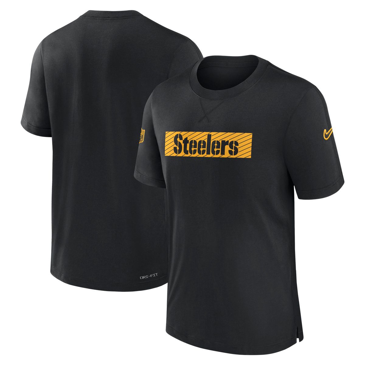 Pittsburgh Steelers Men's Nike Dri-FIT Team Issue Player Short Sleeve T-Shirt 3 Pittsburgh Steelers Men's Nike Dri-FIT Team Issue Player Short Sleeve T-Shirt