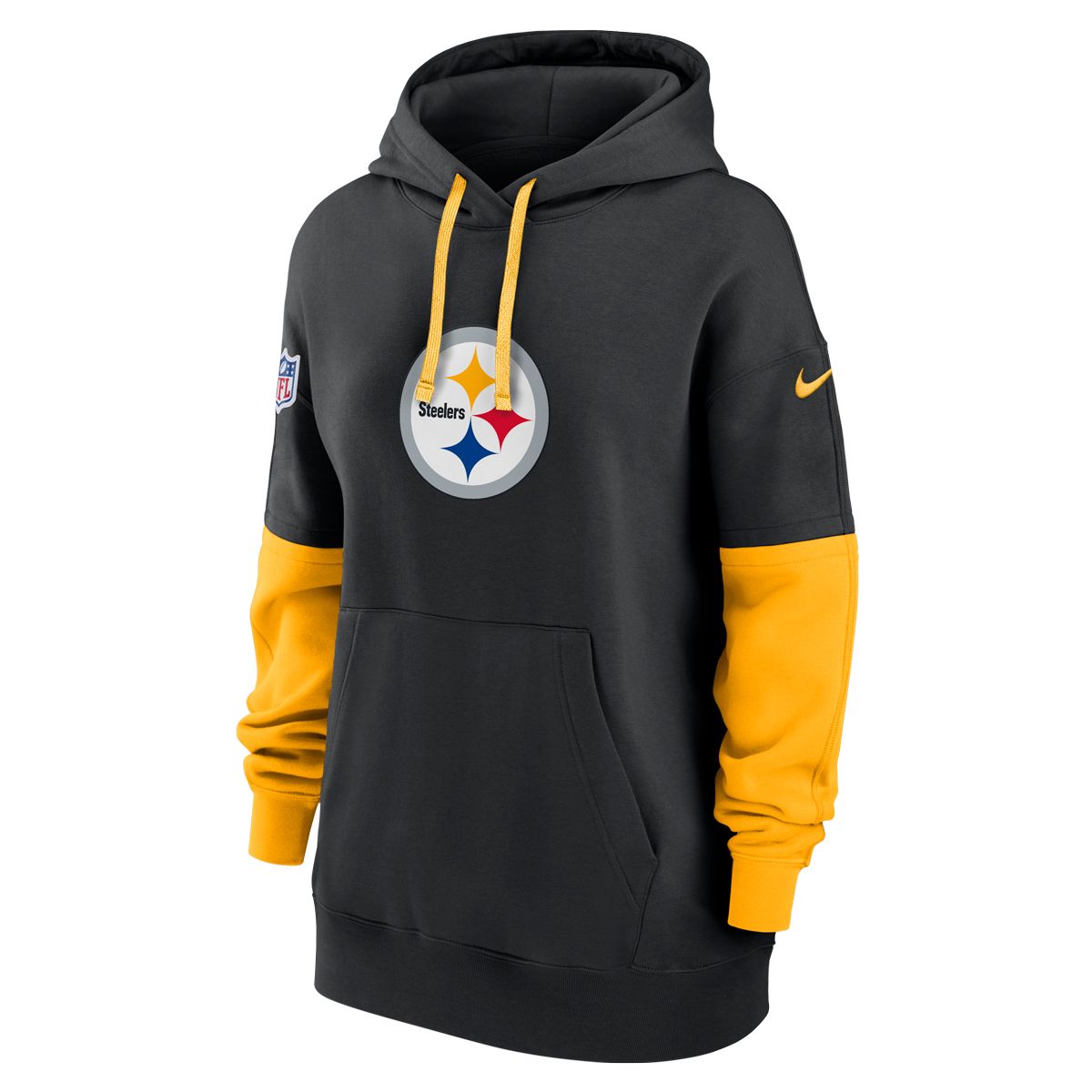 Pittsburgh Steelers Women's Nike Team Issue Sideline Club Pullover Hoodie