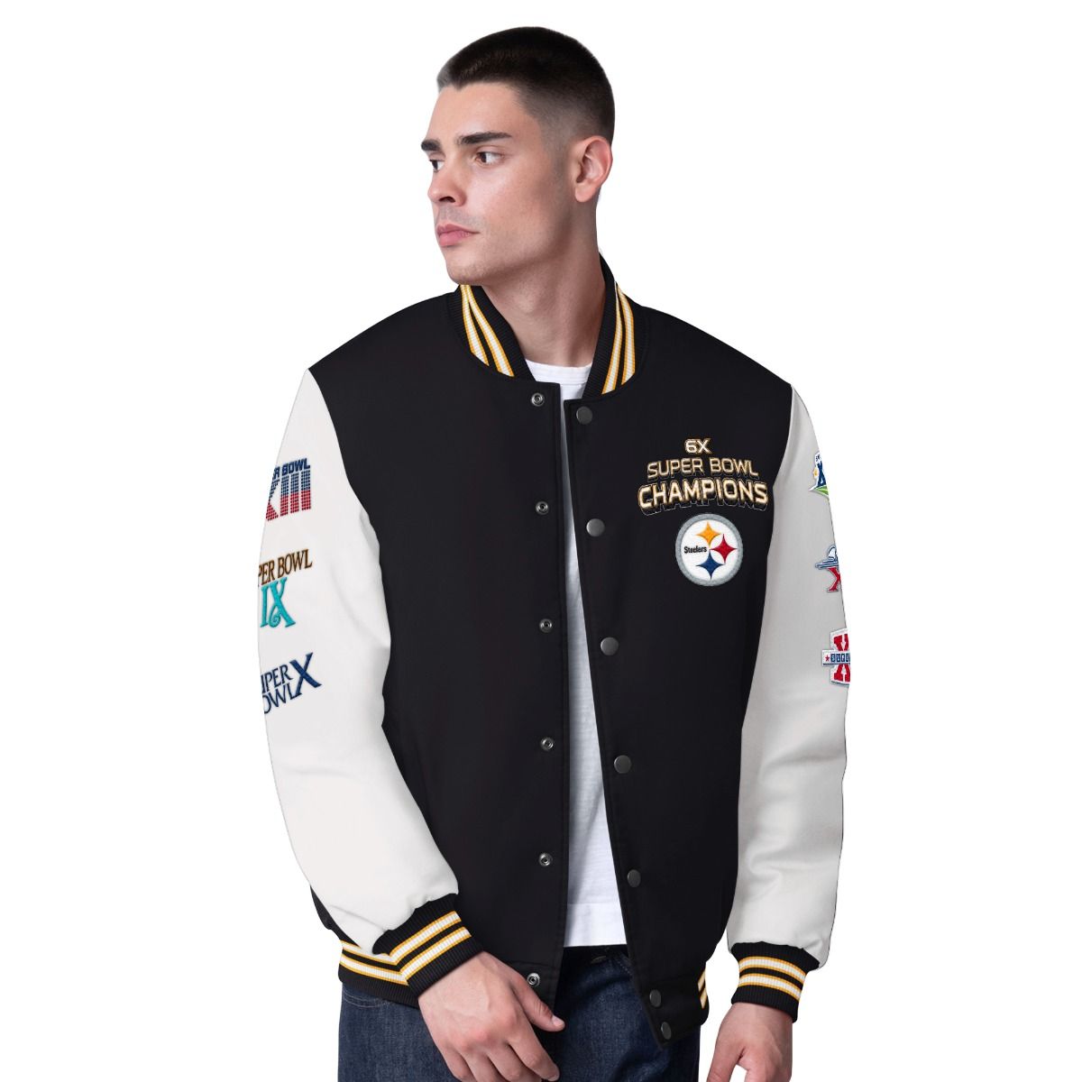 Pittsburgh Steelers Men's GIII Change Up 6x Champ Coat 3 Pittsburgh Steelers Men's GIII Change Up 6x Champ Coat