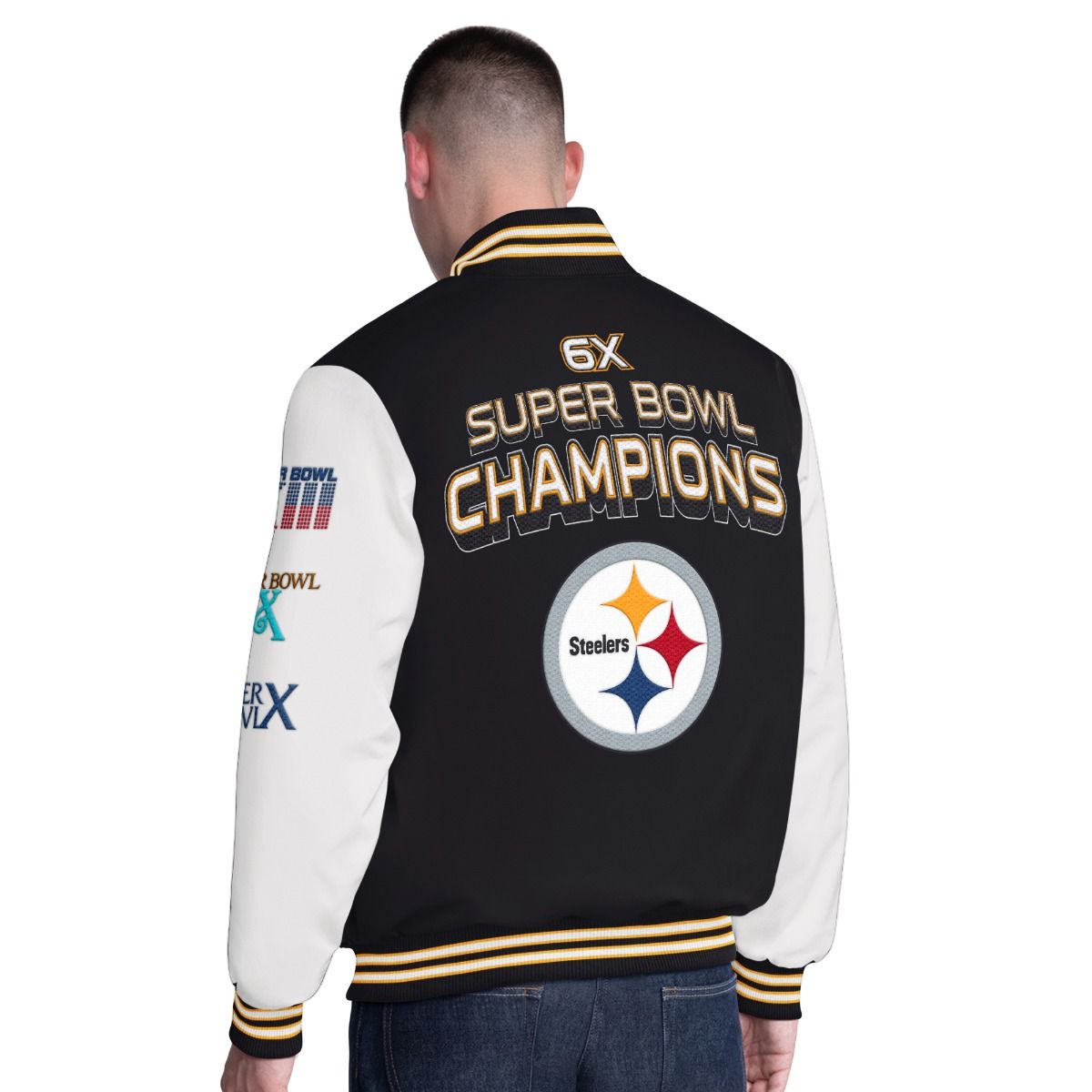 Pittsburgh Steelers Men's GIII Change Up 6x Champ Coat