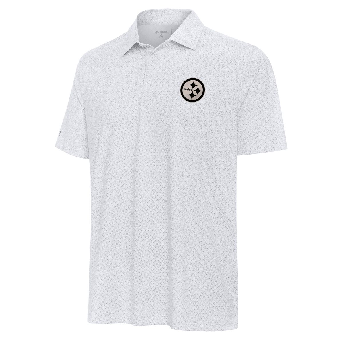 Pittsburgh Steelers Men's Antigua Whirl Floral Pattern Polo