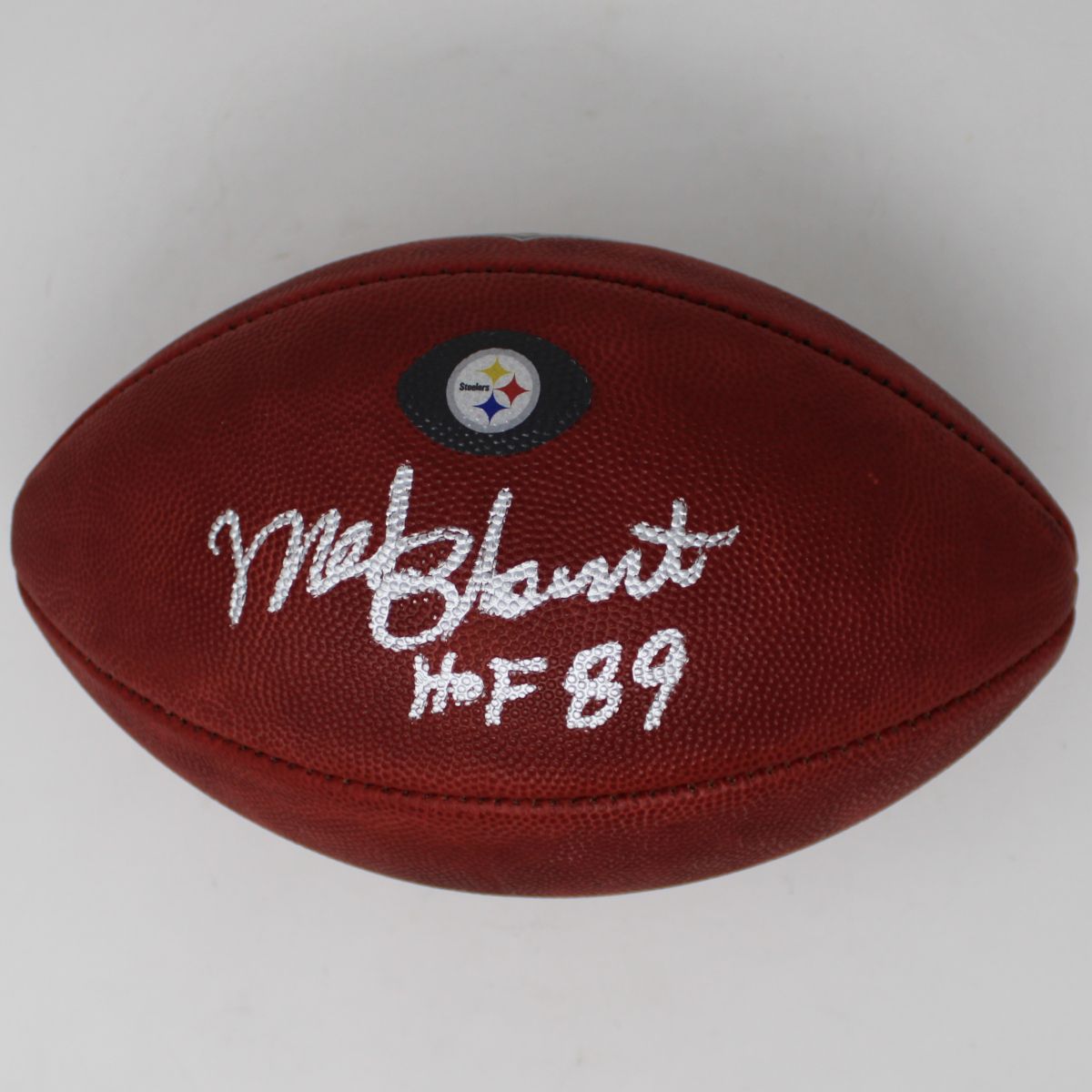 Pittsburgh Steelers #47 Mel Blount Autographed Authentic ‘The Duke’ NFL Football 3 Pittsburgh Steelers #47 Mel Blount Autographed Authentic ‘The Duke’ NFL Football
