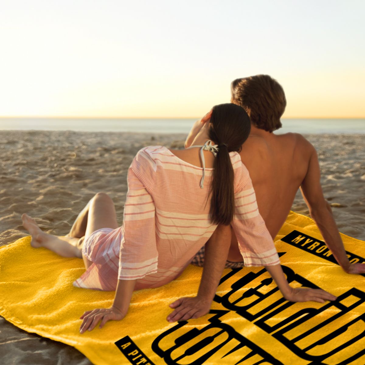Pittsburgh Steelers Terrible Towel® Beach Towel For Two 7 Pittsburgh Steelers Terrible Towel® Beach Towel For Two