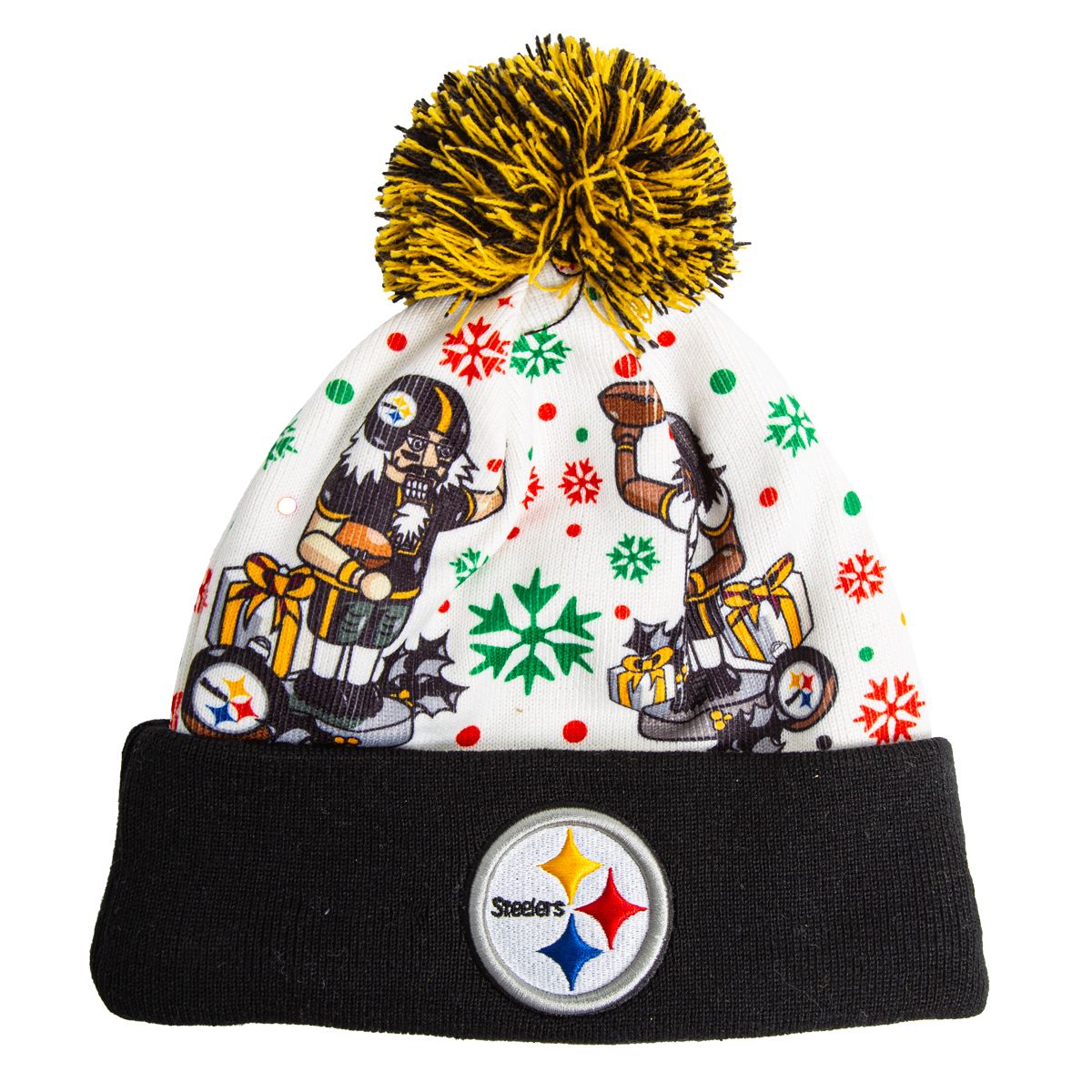 Pittsburgh Steelers New Era Nutcracker Knit Hat