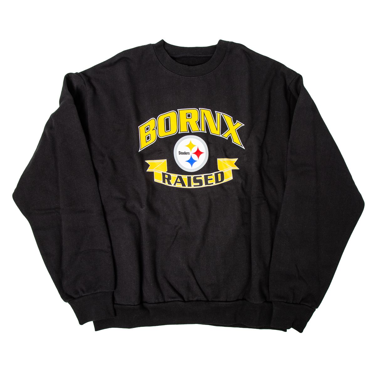 Pittsburgh Steelers Born X Raised Slogan Crewneck 6 Pittsburgh Steelers Born X Raised Slogan Crewneck