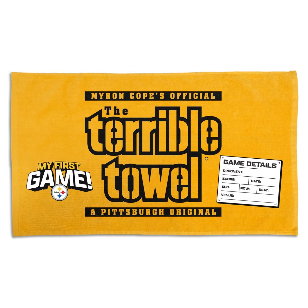 Pittsburgh Steelers My First Game Terrible Towel®