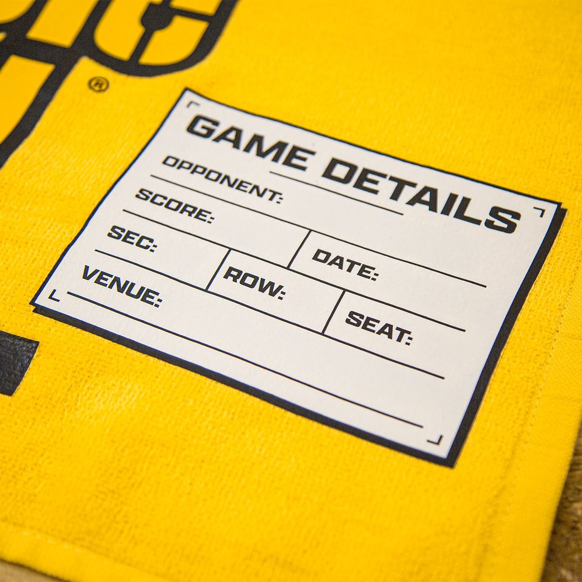 Pittsburgh Steelers My First Game Terrible Towel® 3 Pittsburgh Steelers My First Game Terrible Towel®