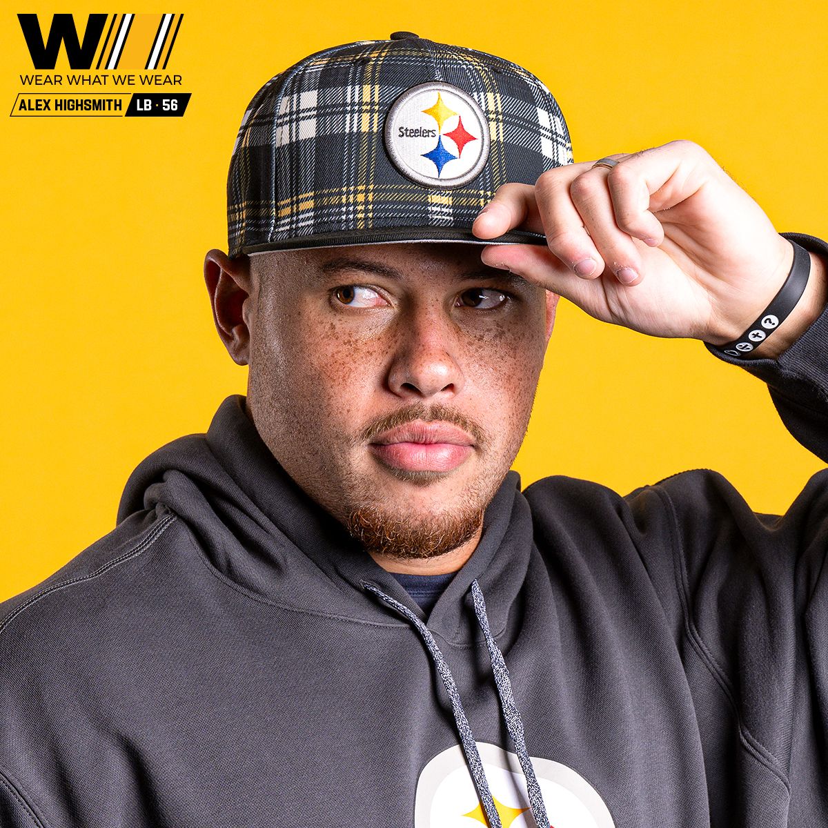 Pittsburgh Steelers New Era 9FIFTY Statement Plaid Sideline Hat 4 Pittsburgh Steelers New Era 9FIFTY Statement Plaid Sideline Hat
