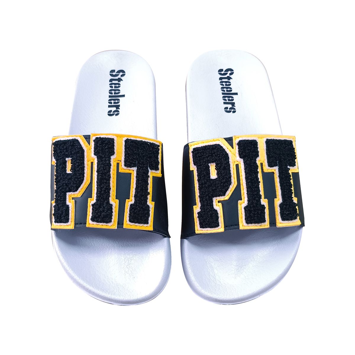 Pittsburgh Steelers Chenille Letter Slide 1 Pittsburgh Steelers Chenille Letter Slide