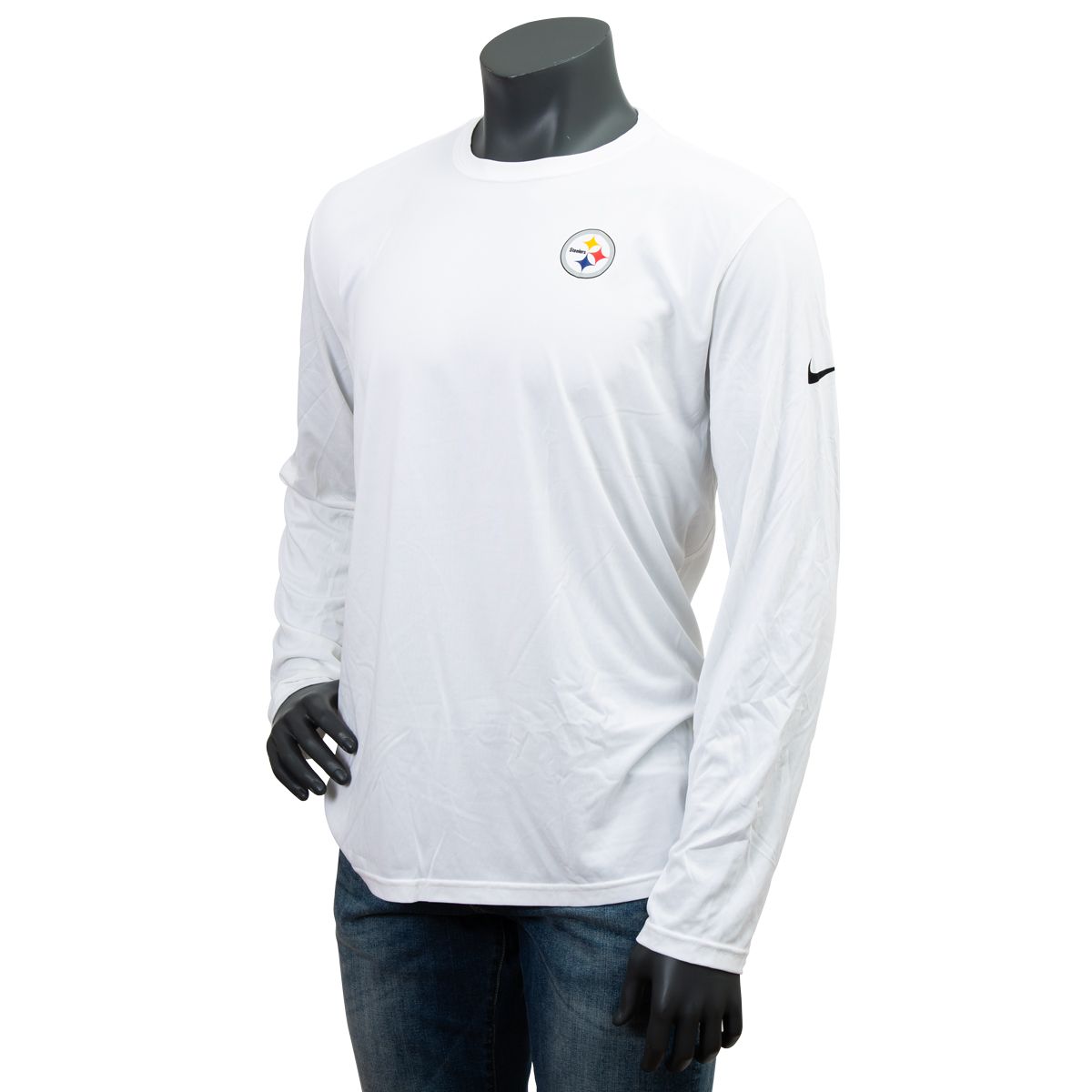 Pittsburgh Steelers Exclusive Men's Nike Legend Small Logo Long Sleeve T-Shirt