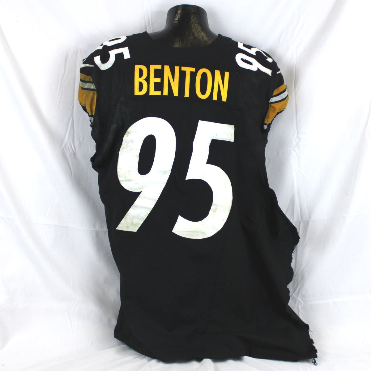 Pittsburgh Steelers #95 Keeanu Benton Home Game Used Jersey* AFC Wild Card Game