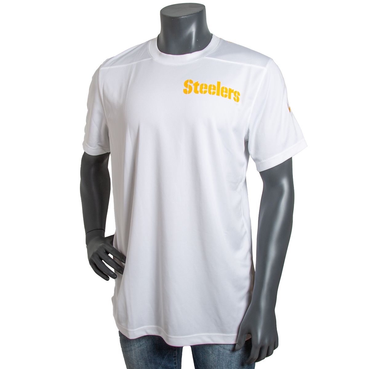 Pittsburgh Steelers Exclusive Men's Nike Dri-Fit UV Coach Short Sleeve T-Shirt 2 Pittsburgh Steelers Exclusive Men's Nike Dri-Fit UV Coach Short Sleeve T-Shirt