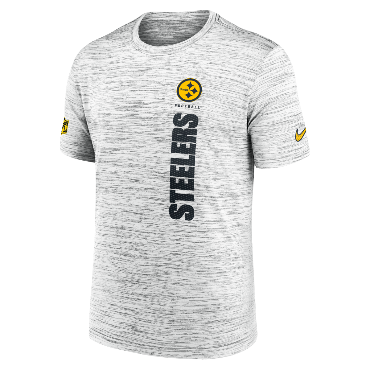 Pittsburgh Steelers Exclusive Men's Nike Sideline Dri-FIT Velocity Short Sleeve T-Shirt 2 Pittsburgh Steelers Exclusive Men's Nike Sideline Dri-FIT Velocity Short Sleeve T-Shirt