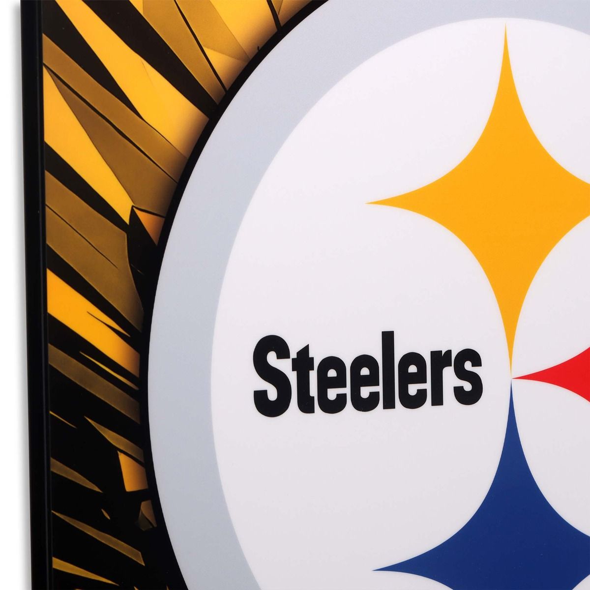 Pittsburgh Steelers 15x23 Banded High Transparency Sign 3 Pittsburgh Steelers 15x23 Banded High Transparency Sign