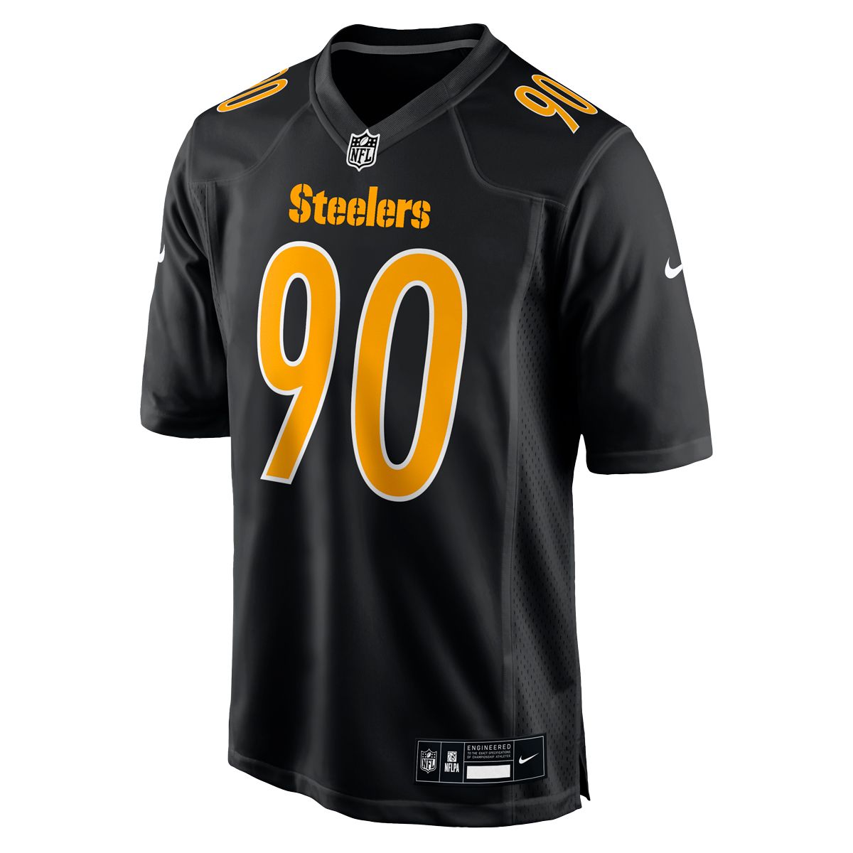 T.J. Watt #90 Men's Nike Replica Carbon Jersey 2 T.J. Watt #90 Men's Nike Replica Carbon Jersey