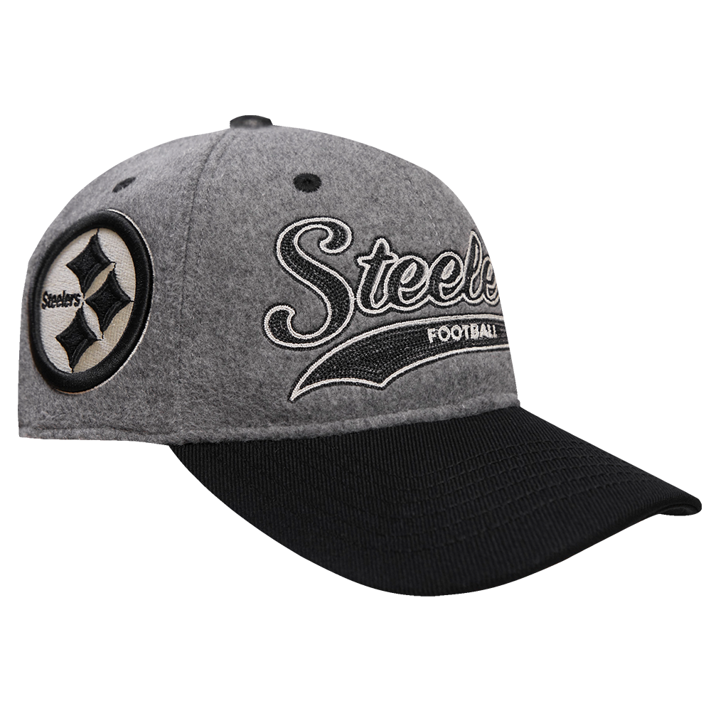 Pittsburgh Steelers Pro Standard Tail Sweep Grey Arena Hat 15 Pittsburgh Steelers Pro Standard Tail Sweep Grey Arena Hat
