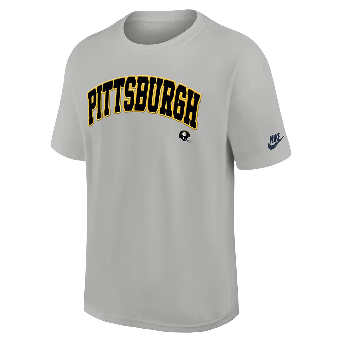 Pittsburgh Steelers Men's Nike Rewind Heavy Max 90 Statement Short Sleeve T-Shirt