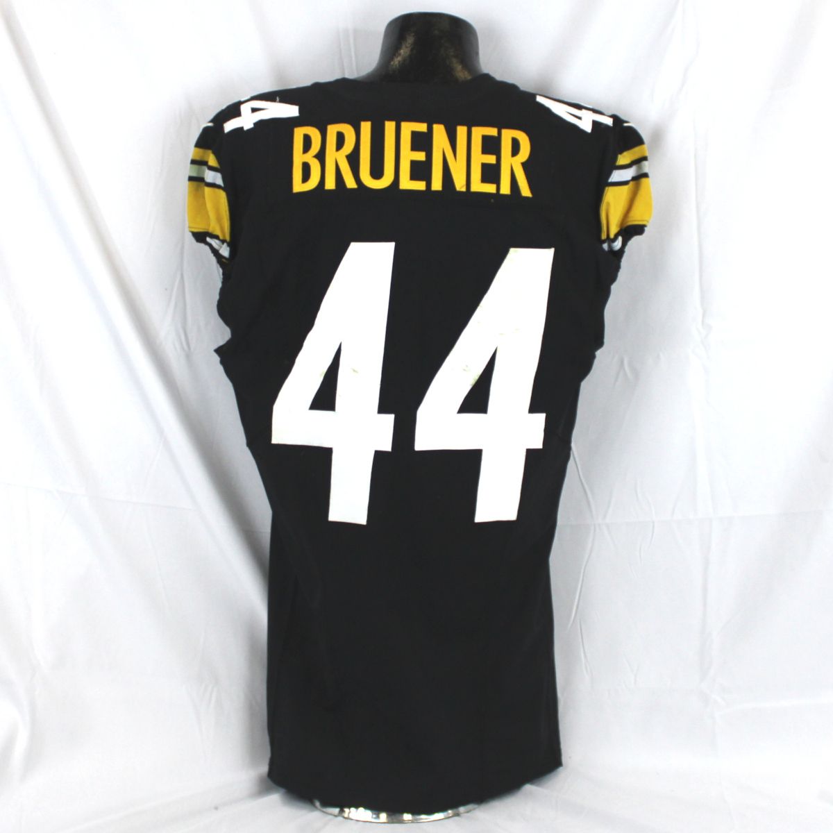 Pittsburgh Steelers #44 Carson Bruener Home Game Used Jersey* Dublin Game 6 Pittsburgh Steelers #44 Carson Bruener Home Game Used Jersey* Dublin Game