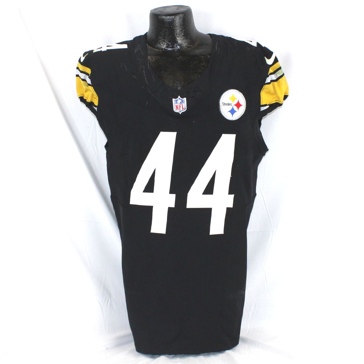 Pittsburgh Steelers #44 Carson Bruener Home Game Used Jersey* Dublin Game 2 Pittsburgh Steelers #44 Carson Bruener Home Game Used Jersey* Dublin Game