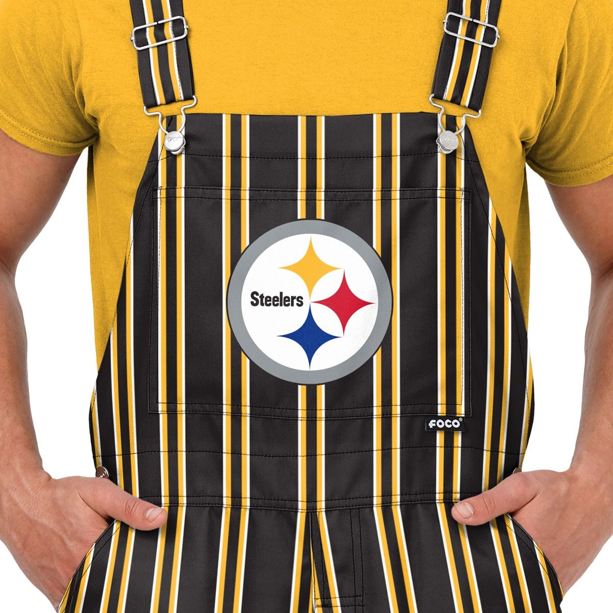 Pittsburgh Steelers Men's Sideline Spirit Overalls 3 Pittsburgh Steelers Men's Sideline Spirit Overalls